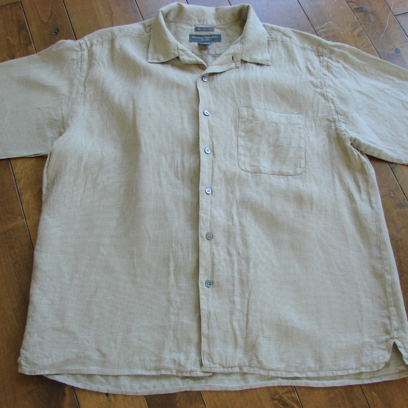 Banana Republic Other - Banana Republic Relaxed 100% Irish Linen Mens Top